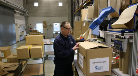 action medeor Hilfe für die Ukraine